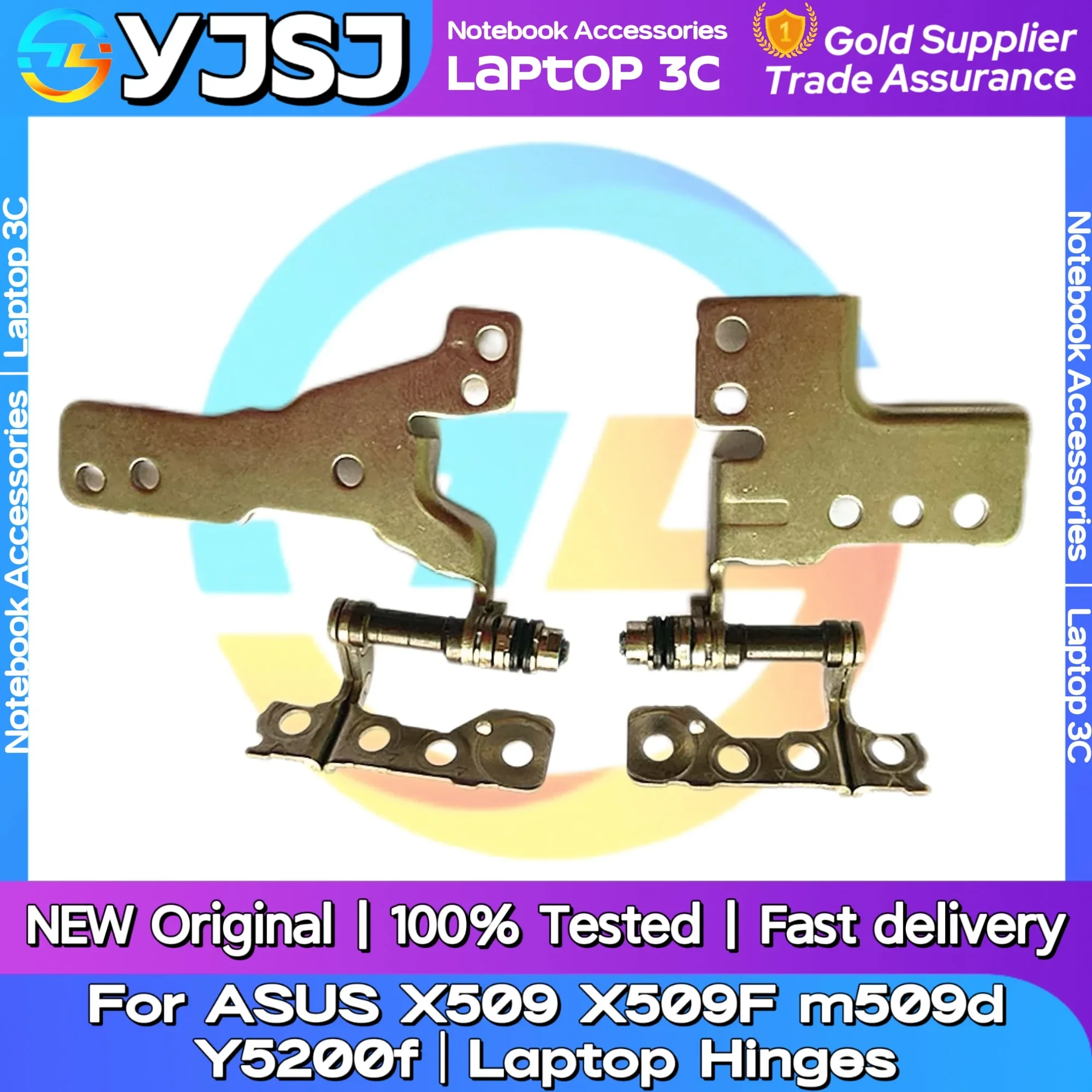 

New Original Laptop Notebook Hinges For ASUSX509 X509F X509D X509FB X509FJ X509U FL8700built-in left and right Hinges