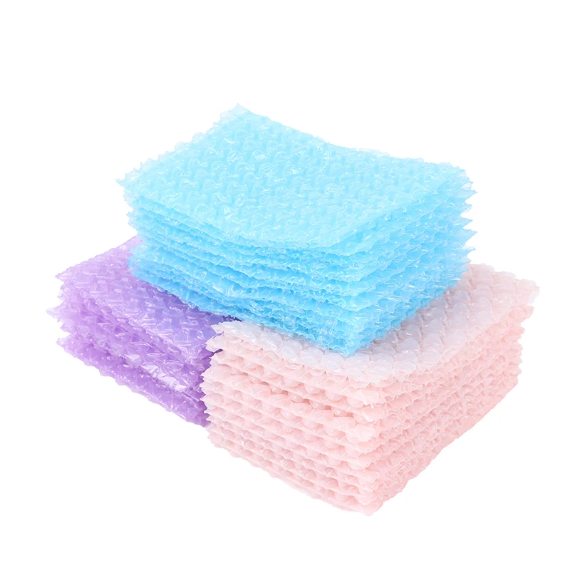 10Pc 15*10cm Heart-Shaped Bubble Foam Wrap For Packing Mailers Padded Bags