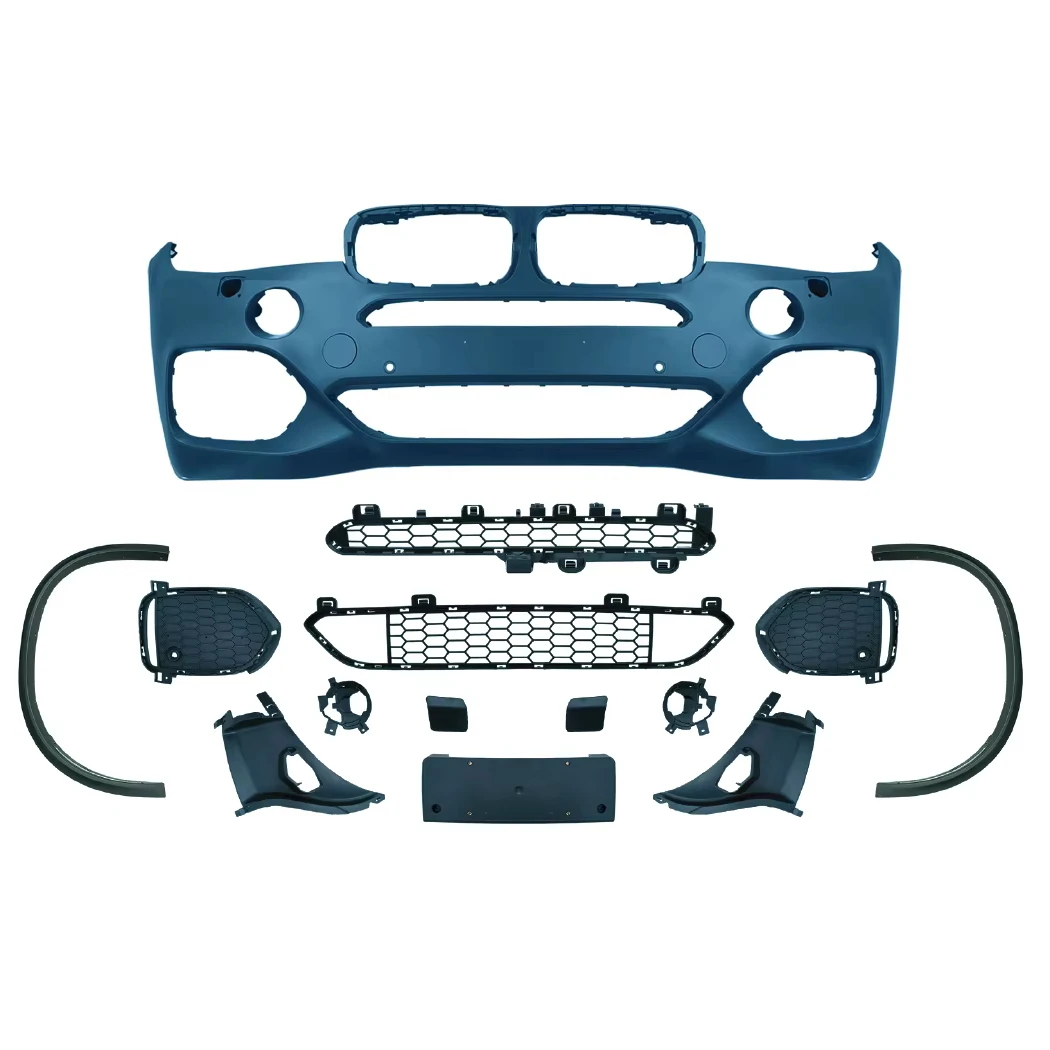 

Factory Hot Selling High Quality Best PP Material M Tech Style Front and Rear Bumper Assy for X5 F15 2013-2018 Body Kit