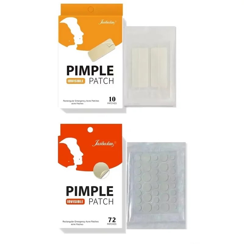 Hydrocolloid Invisible Anti Acne Pimple Patches Waterproof Breathable With Salicylic Acid Spot Cover