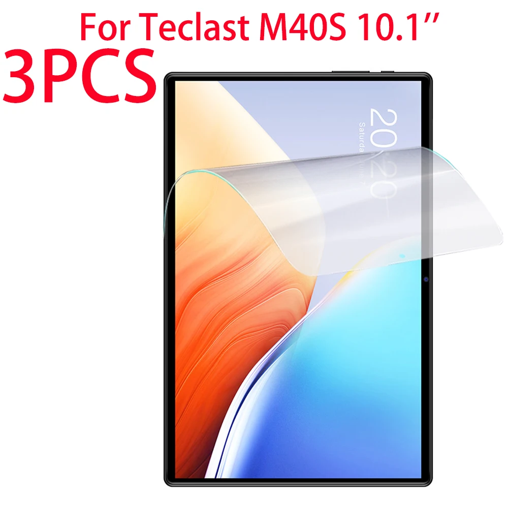 

3 Packs PET Soft Film Screen Protector For Teclast M40S 10.1 inch Protective Film For Teclast M40S
