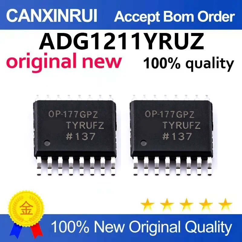 (5pcs-100pcs)Brand new original ADG1211YRUZ-REEL7 package TSSOP-16 analog switch/multiplexer