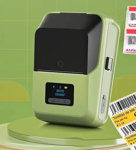 Inkless Label Maker Free SDK Portable Barcode QR Code Sticker Price Tag Printer Machine