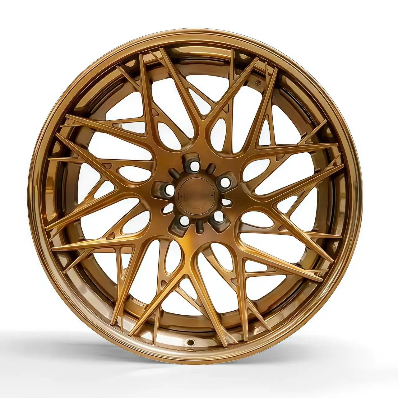 Two Piece Special Design 5x112/114.3/120 Alloy Racing Car Wheels Forged 17 18 19 20 Inch Rims For Luxury Cars New Condition