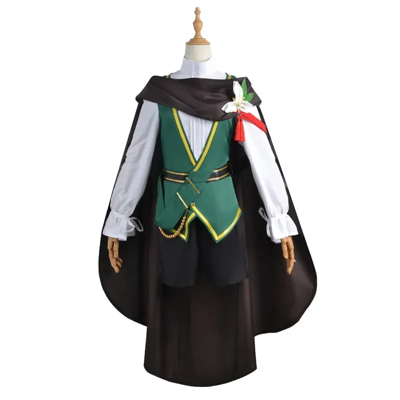 New Game Genshin Impact Barbatos Wendy Friend For Adult Unisex Kids Cosplay Costume Halloween Party Performance Uniform With MN3