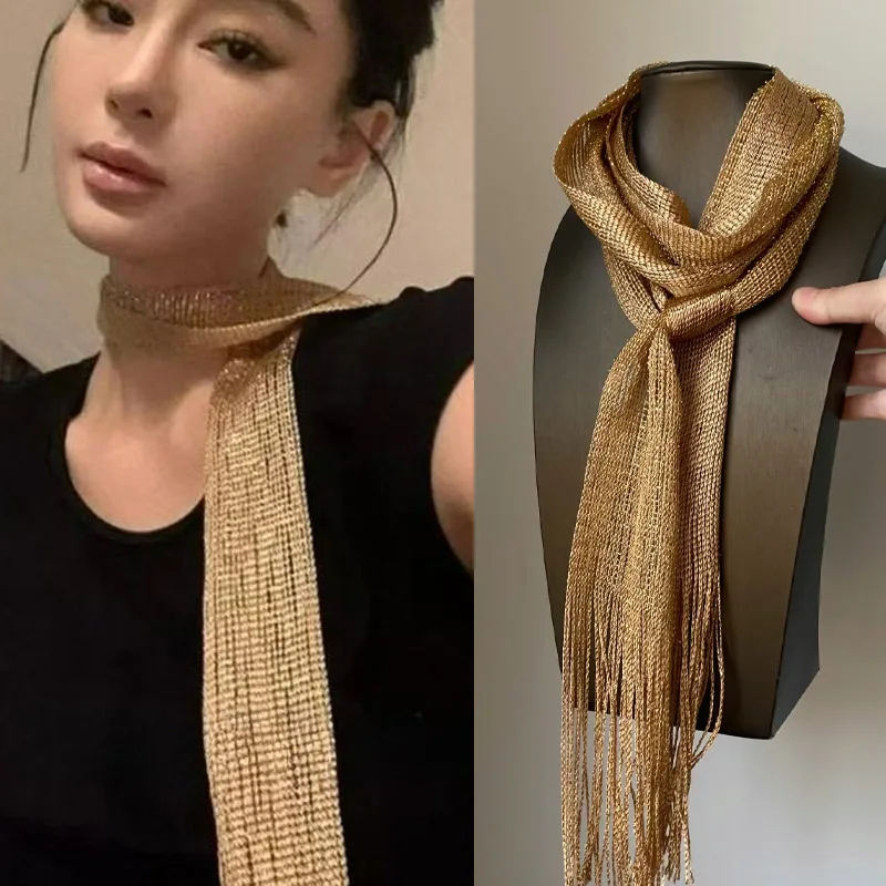 cachecol-de-franjas-com-fio-dourado-para-mulheres-acessorios-de-moda-cachecois-brilhantes-de-luxo-em-prata-xales-simples-para-festas