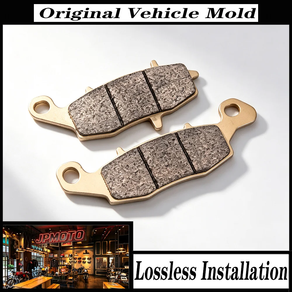 For Kawasaki VN800 VN 800 Drifter VN900 VN 900 Vulcan Classic LT Custom 1999-2014 Motorcycle Brake Pads Copper Sintered Kit view 5