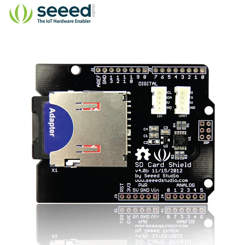 

SD Shield Development Board SD/TF/SD Card Expansion Board Card Reader Expansion Board arduino Compatible