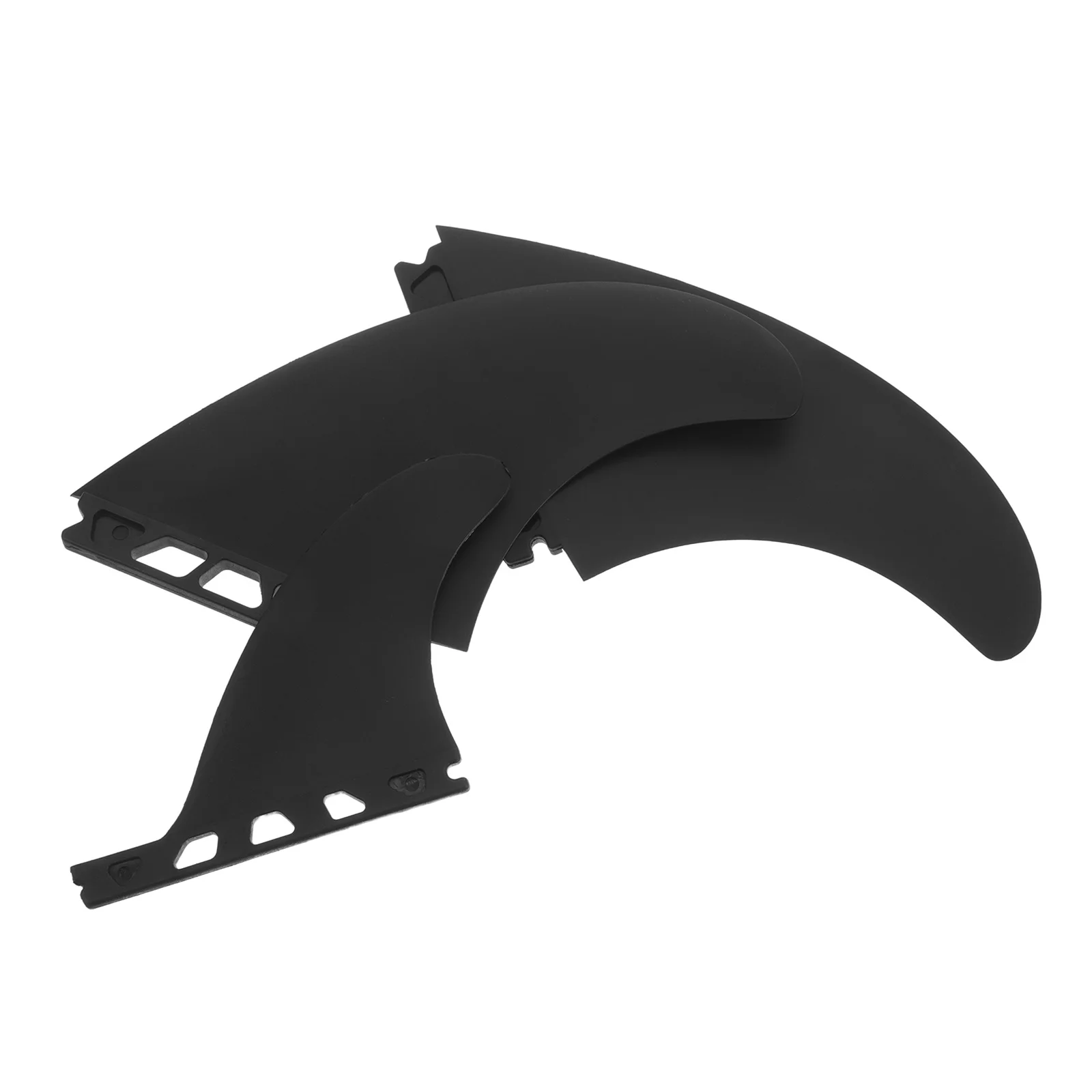 

3 pcs Sup Replacement Fins Universal Paddleboard Fin Set For Inflatable Sup Kayak Canoe Reinforced Pvc Center Fin - Surfboard