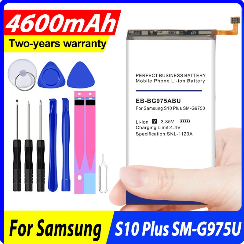 

EB-BG975ABU DaDaXiong 4600mAh Battery For Samsung Galaxy S10+ S10 Plus SM-G975F/DS SM-G975U G975W G975 Fast Delivery