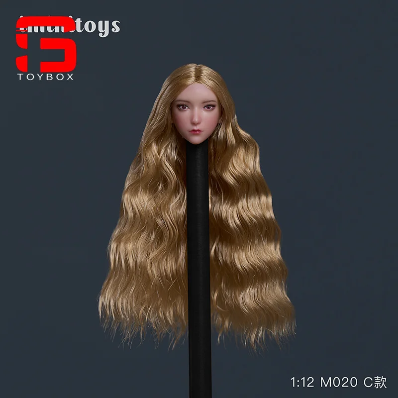 【2024 Q2】Iminitoys M020 1/12 Schaal Luoli Meisje Schoonheid Hoofd Sculptuur Fit 6'' Vrouwelijke Soldaat Witte Huid Actiefiguren Lichaam pop