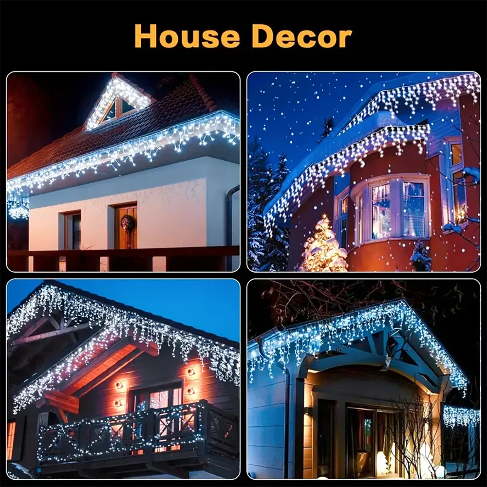 Solar Christmas Decorations String Light Perfect for Holiday Decor Weddings Halloween Thanksgiving Christmas Holiday Lighting