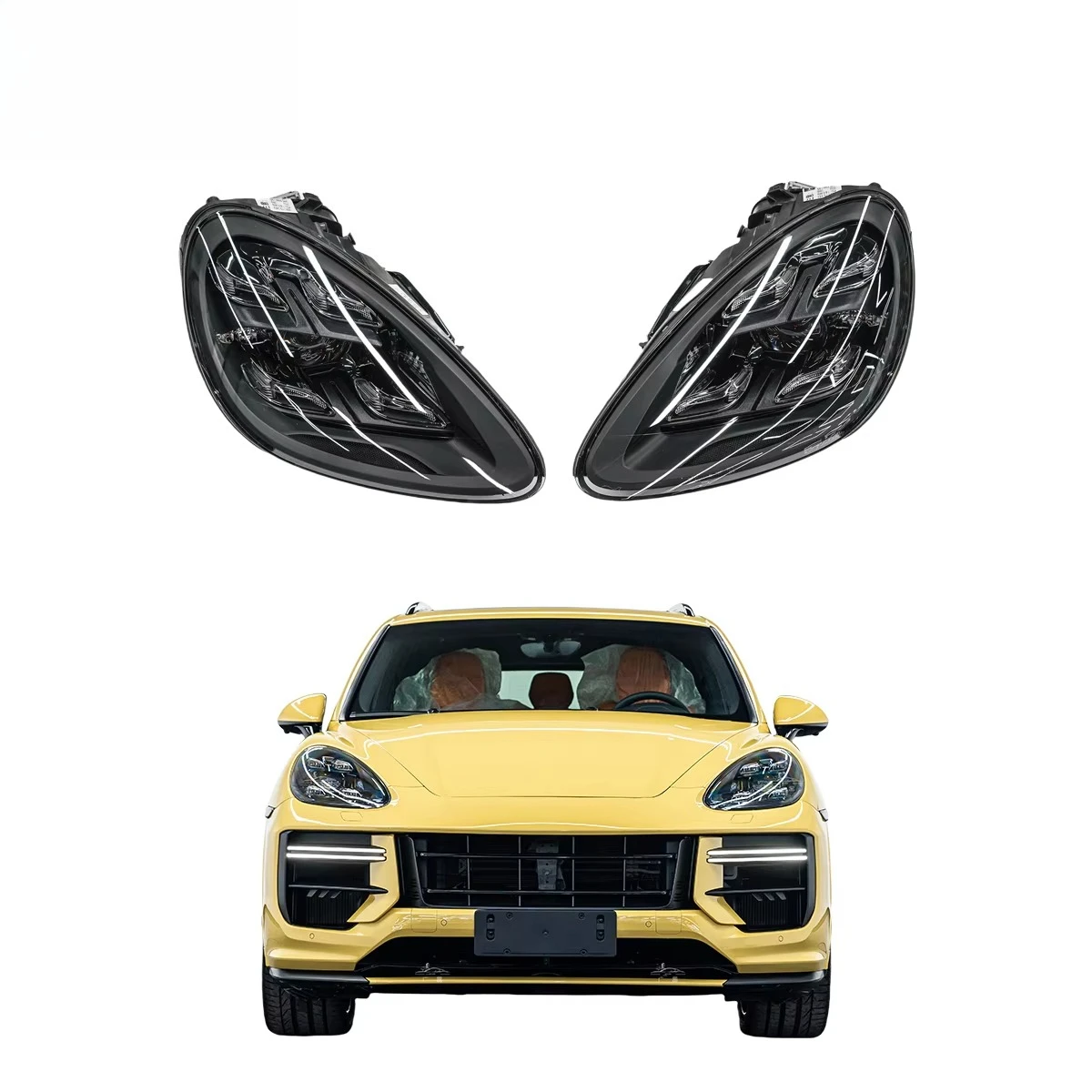 

ForPorsche for Cayenne 958.1 2011-2014 LED Headlight Assembly DRL High Quality 2023 Upgrade for Year Car Accessories