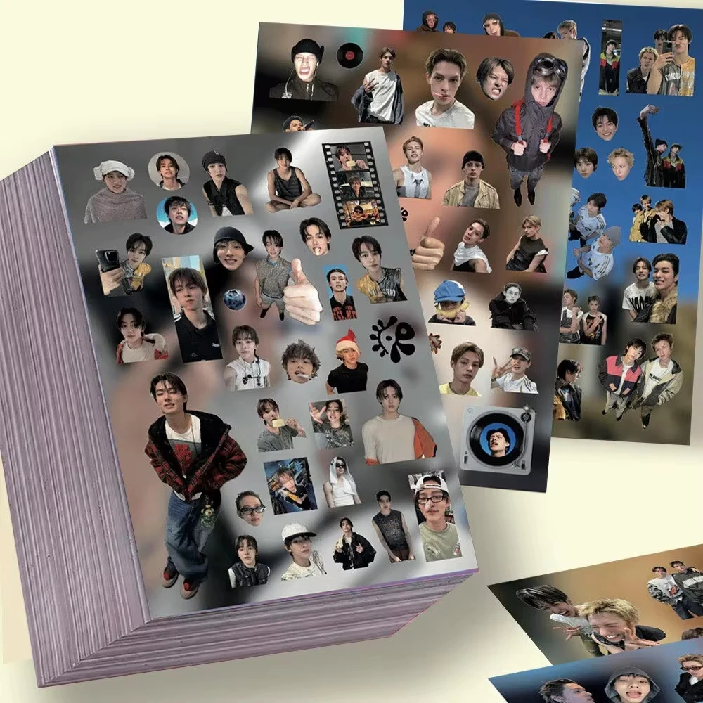Kpop CORTIS Idol Photo Stickers Waterproof Vinyl Decals DIY Phone Case Water Bottle Luggage Scrapbook Decor Props Gift