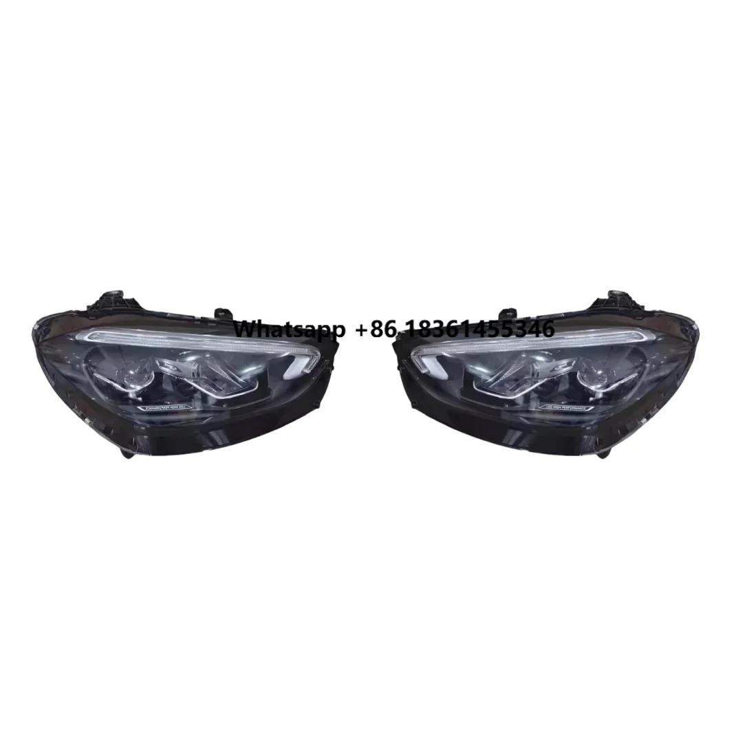 

For C-Class W206 C200 C260 2022-2023 modified with lens Daytime running light Turn signal LED Headlights Assembly