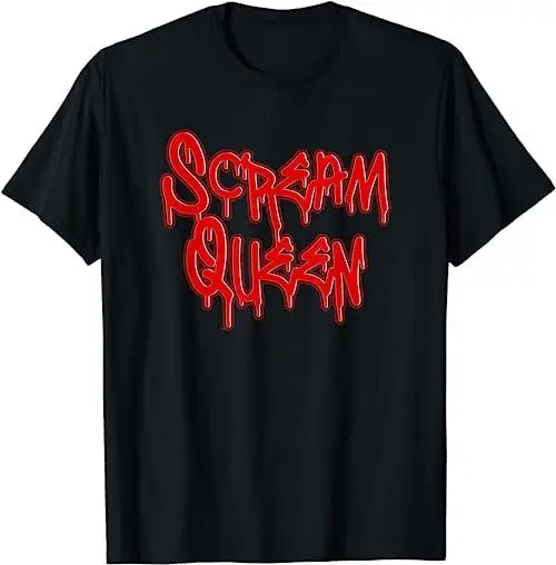 

Scream Queen Horror Screen Film Lover For Girls T Shirt Sweat 30043