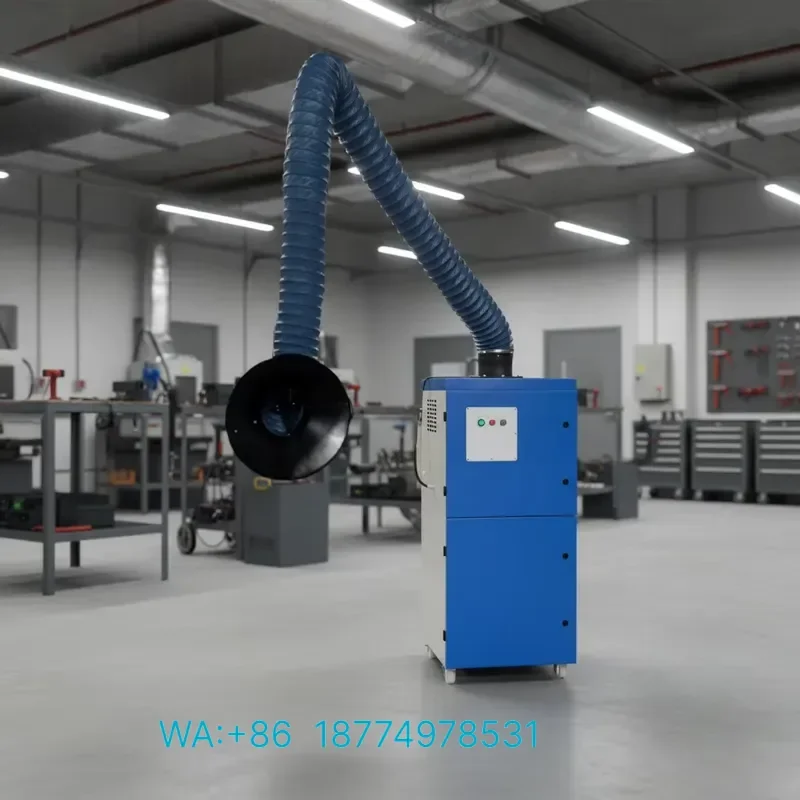 Customizable Industrial Workshop Stainless Steel Self-cleaning Welding Dust Extraction Unit 99.99% Efficiency 2 for Dust