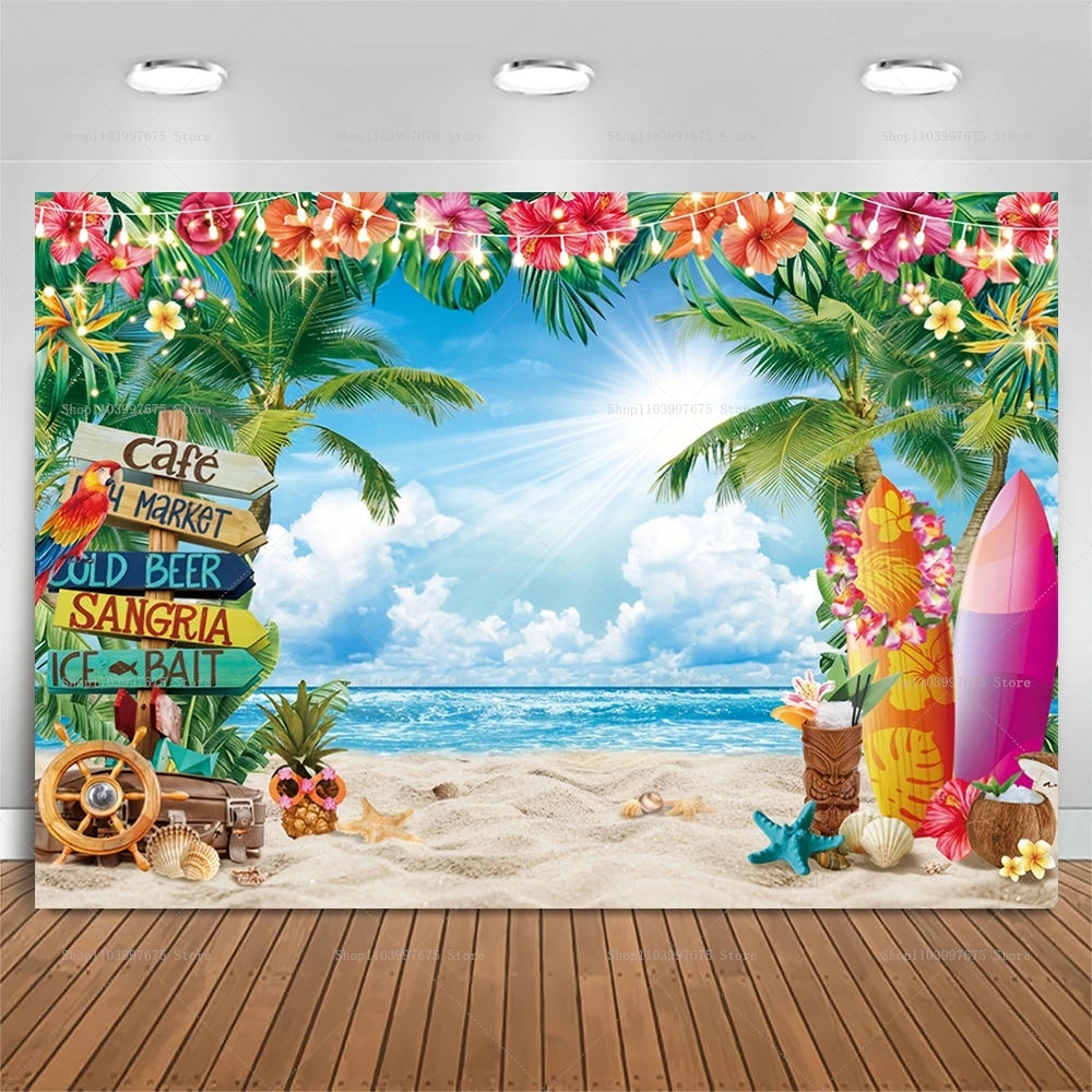 Sfondo estivo spiaggia hawaian - Summer Clothing Banner recensione e prezzo