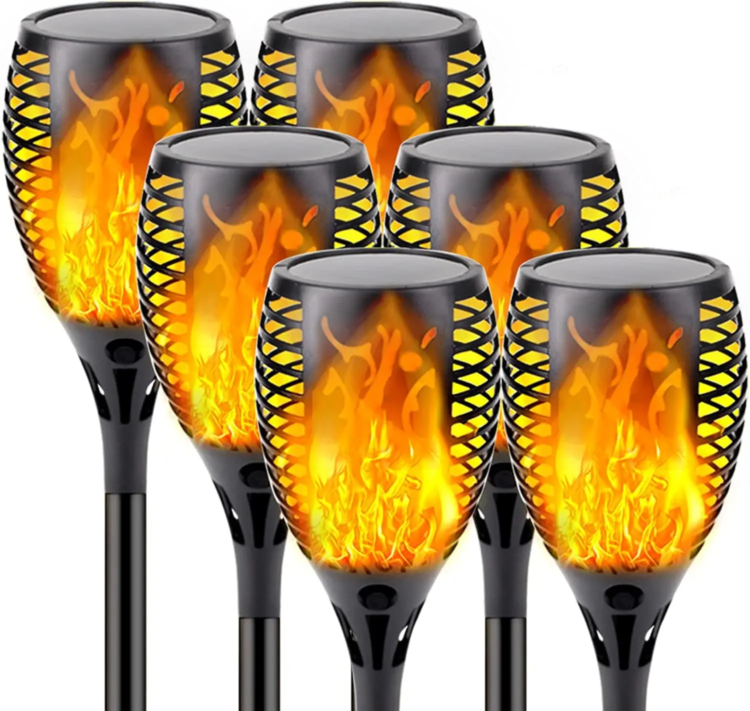 Flood Lights Die Cast Aluminum 30cm IP65 Waterproof 12 Pack Spring Warm White