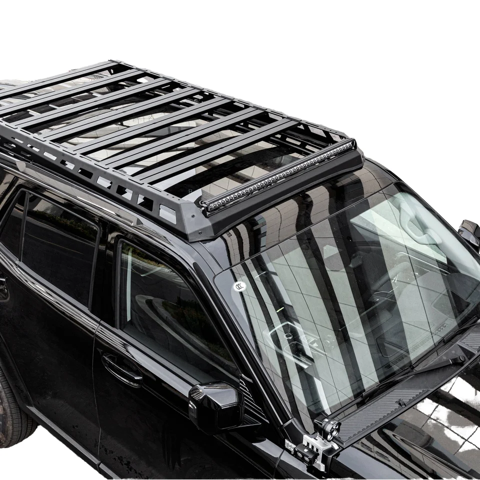 

4x4 High Strength Professional Low Profile Black E Coat Powder Coating Roof Rack Top Platform Roof Rack for 400