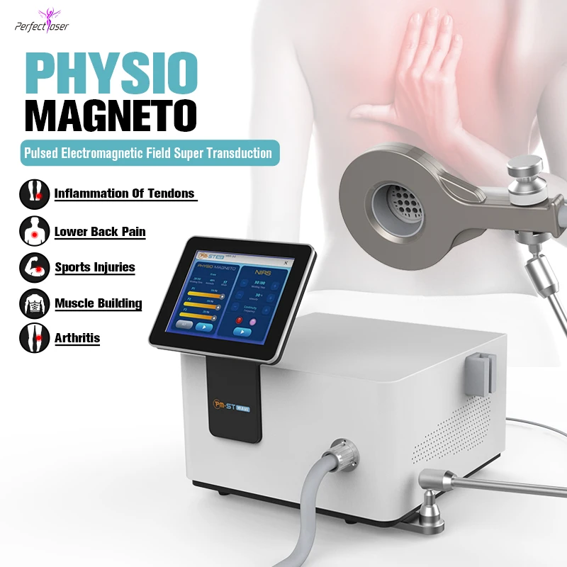 Portable 7 Tesla EMTT Physio Magneto Therapy Machine Pain Relief Massage Physical Magnetic PEST Sports Injury Treatment Device