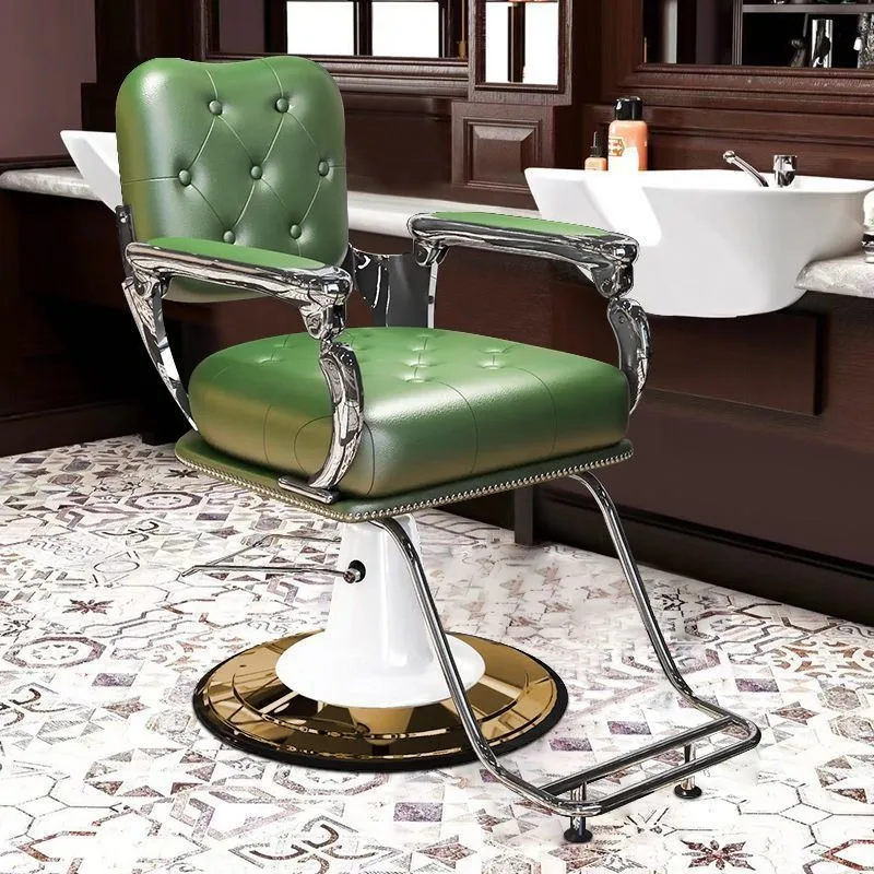 

Design Mat Barber Aesthetic Elegant Professional Fashionable Barber Chair Floor Modern Centro Estetico Arredamento Furniture