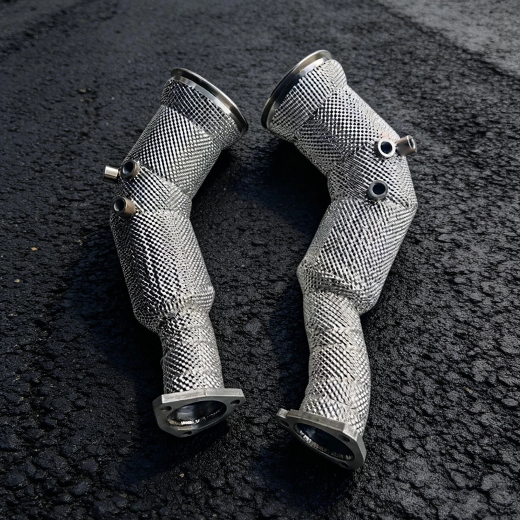 

Factory New Item Stainless Steel Exhaust Downpipe Straight Pipe For Audi RS6/RS7 C8 4.0T 2021-2022 Exhaust Pipes Downpipe