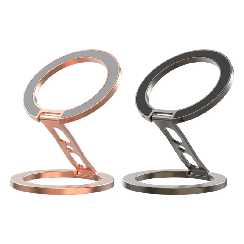 Handy Halter Finger Grip Ständer Doppelseitige Magnetische Halter für Telefon 17 16 15 Rotierenden Halterung Ständer M76A – Detail 1