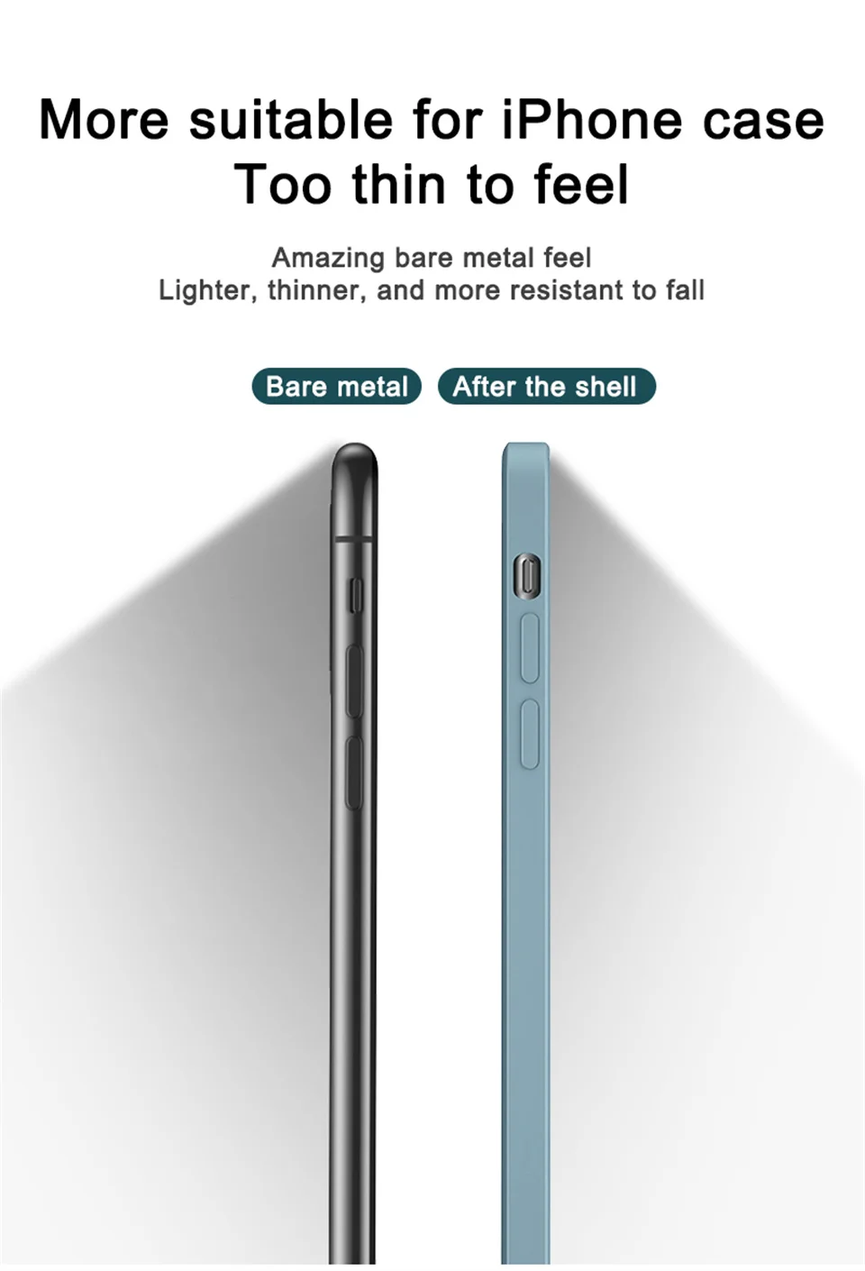 Luxuriöse, stoßfeste Hülle aus flüssigem Silikon für iPhone 17, 11, 12, 13, 14, 15 Pro Max, 7, 8, 15 Plus X XS XR Max, Mini-Rückseite, weiche Abdeckung – Detail 13