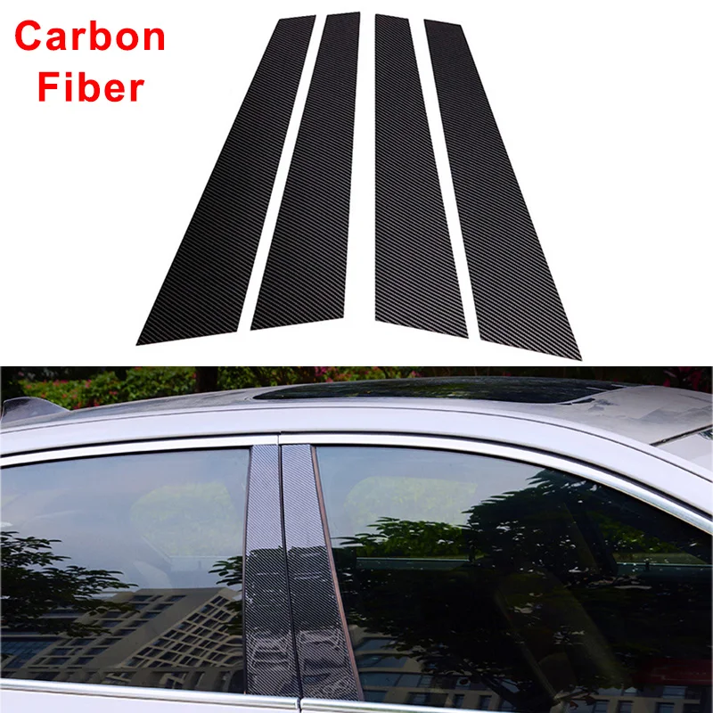 

Car Window Center Pillar Sticker For VW Golf 6 7 MK6 MK7 MK8 Door B Cover Moulding Decoration Film Accessories