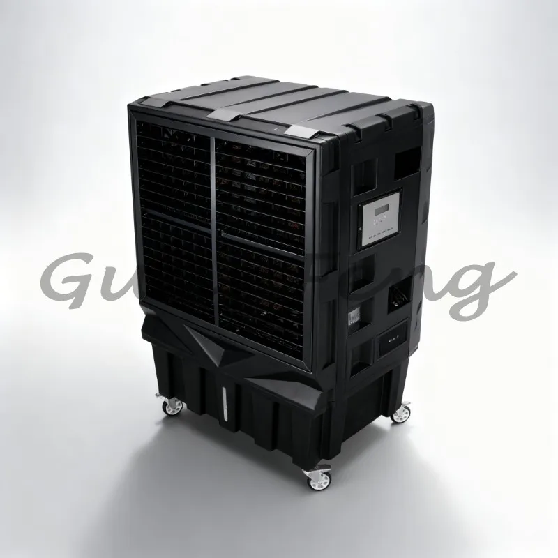 30000m³/h Large Airflow Evaporative Air Cooler, Portable Industrial Water Air‑Conditioner Built‑in Big Water Tank