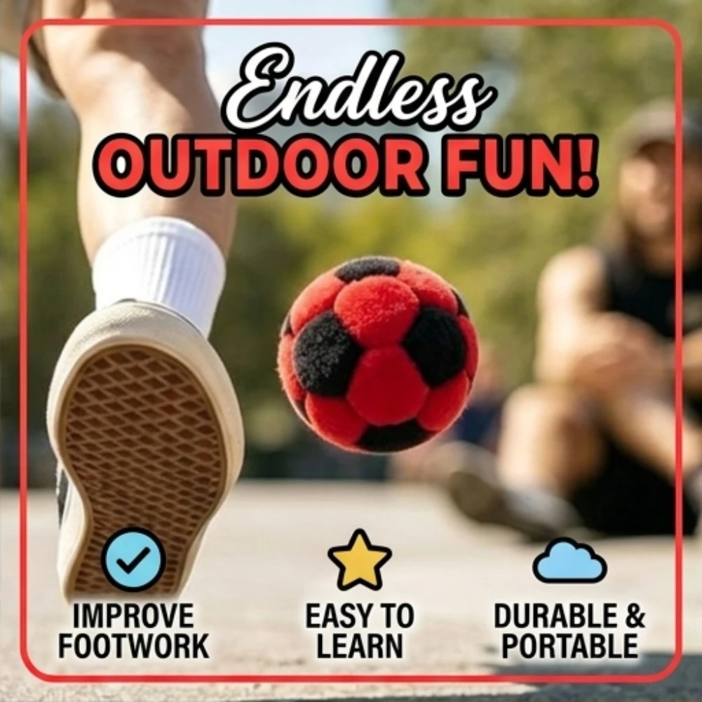 

Portable Plush Soccer Ball Sandbag Soft Mini Football Toy for Men Women Outdoor Leisure Sport Creative Educational Stress Ball