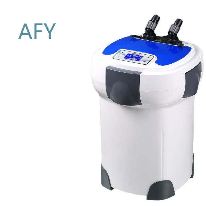 Hw-3000 Aquarium Filter System for Fish Tank Waterfall Rainforest External Canister Filter with Pump Mute Submersible