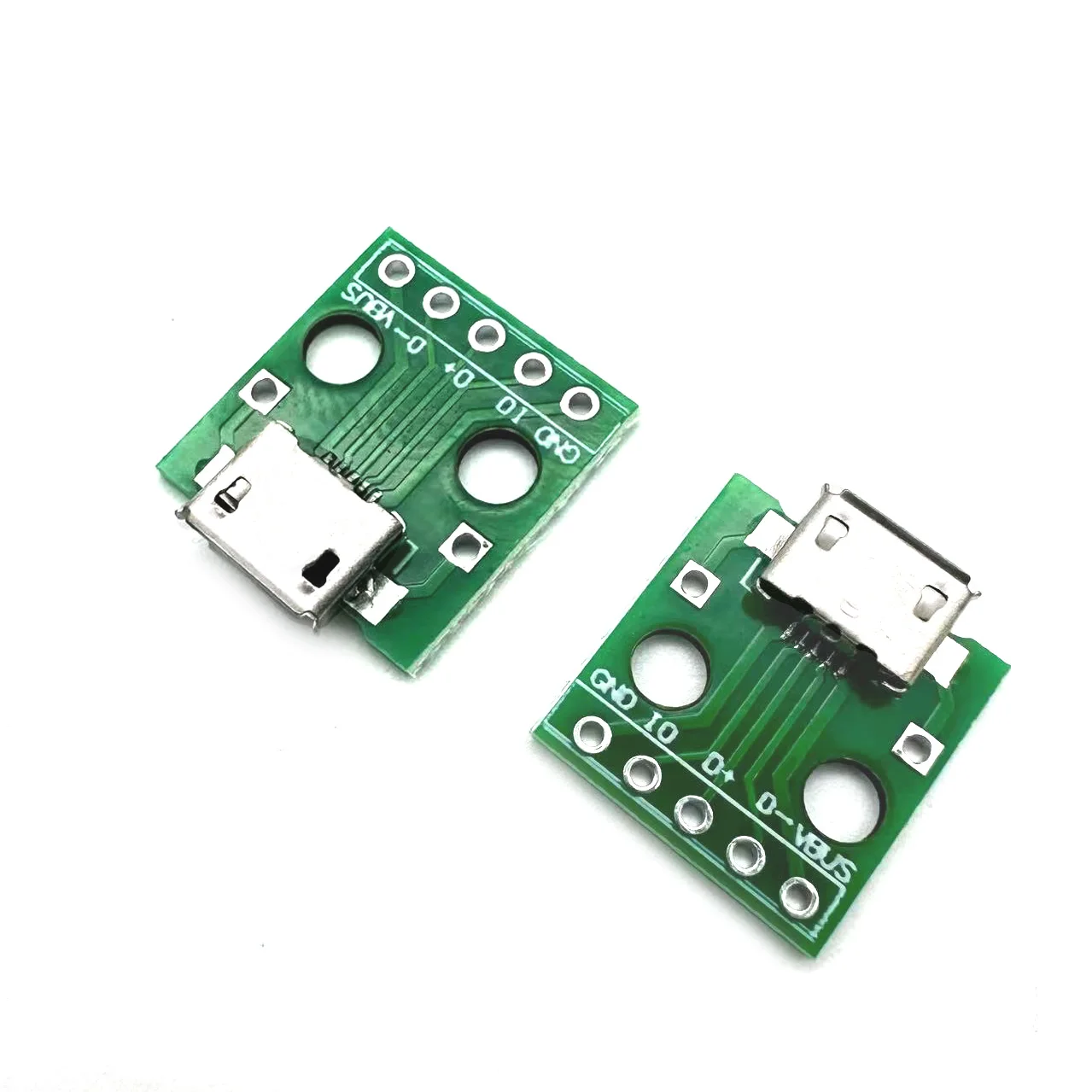5/10/20/50 stücke MICRO USB Zu DIP Adapter 5pin Buchse B Typ PCB Konverter Breadboard USB-01 Schalter Bord SMT Mutter Sitz