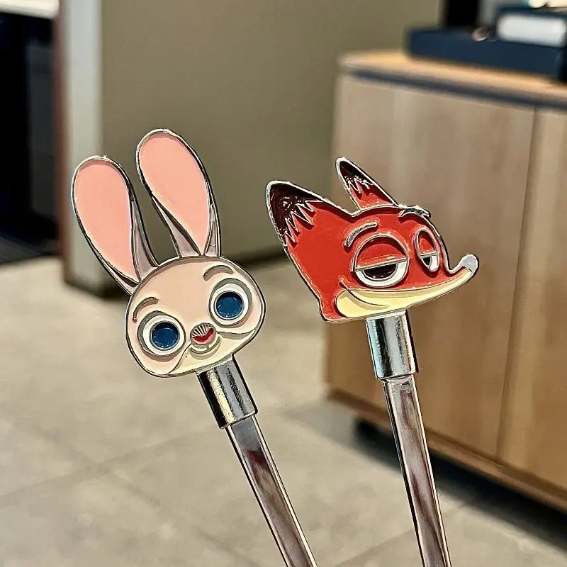 Disney Lotso 304 Stainless Steel Long Handle Spoon Creativity Cartoon Coffee Stirring Spoon Cute Dessert Spoon Kitchen Utensils