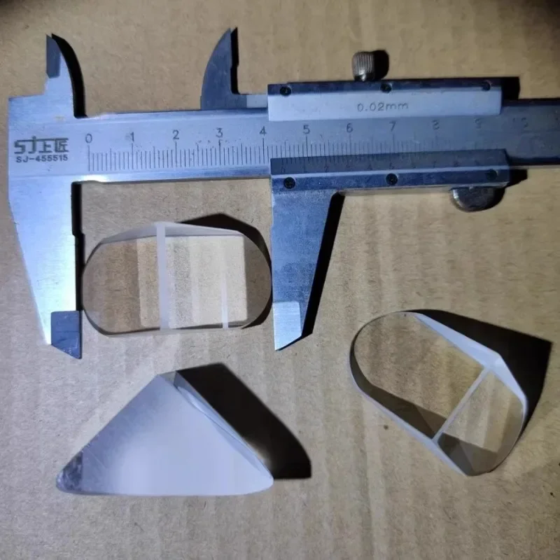 Optical Instruments Paul Prism for Telescope Triangular K9 Material Beam Splitting Prism