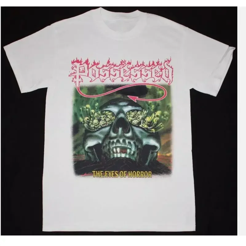 POSSESSED THE EYES OF HORROR For Fan White T Shirt