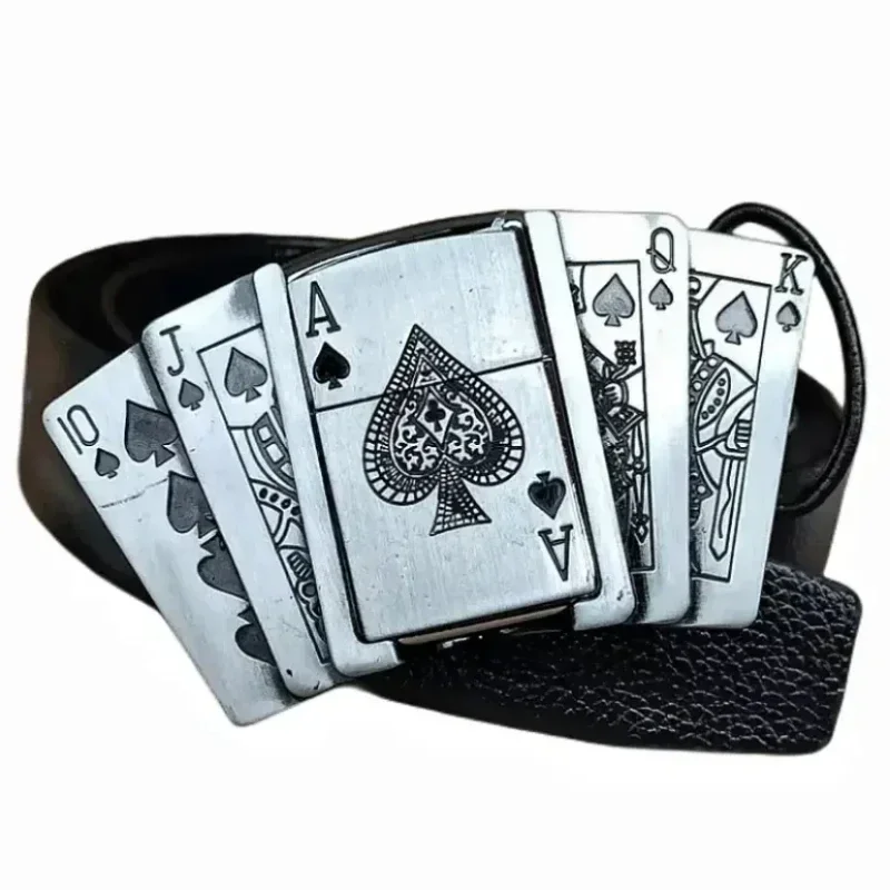 الإبداعية الرجال حزام أخف حزام معدني مشبك أداة صغيرة اكسسوارات السجائر شخصية موضة التدخين هدية #6