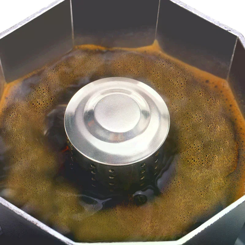 

1 шт., универсальный горшок для мока из нержавеющей стали, плита для эспрессо, алюминиевая кофеварка, аксессуары, крышка клапана с защитой от брызг