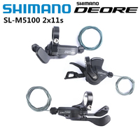 Shimano SL M5100 M7000 Shifter Lever SLX XT M8000 Shifter MTB Bicycle 2s/11s Right 11Speed Shifter Left Shift Lever Inner Cable