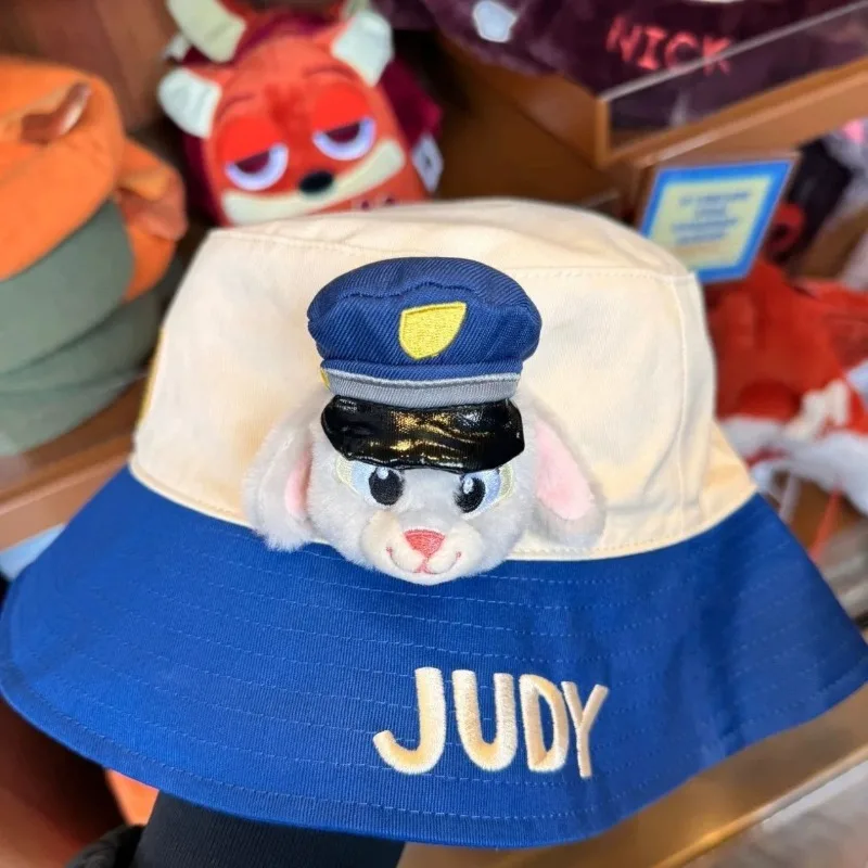 ديزني قبعة جديدة جودي Firefox نيك الصيف التظليل الكرتون لطيف الترفيه تنوعا السفر في الهواء الطلق واسعة حافة قبعة زوجين هدية