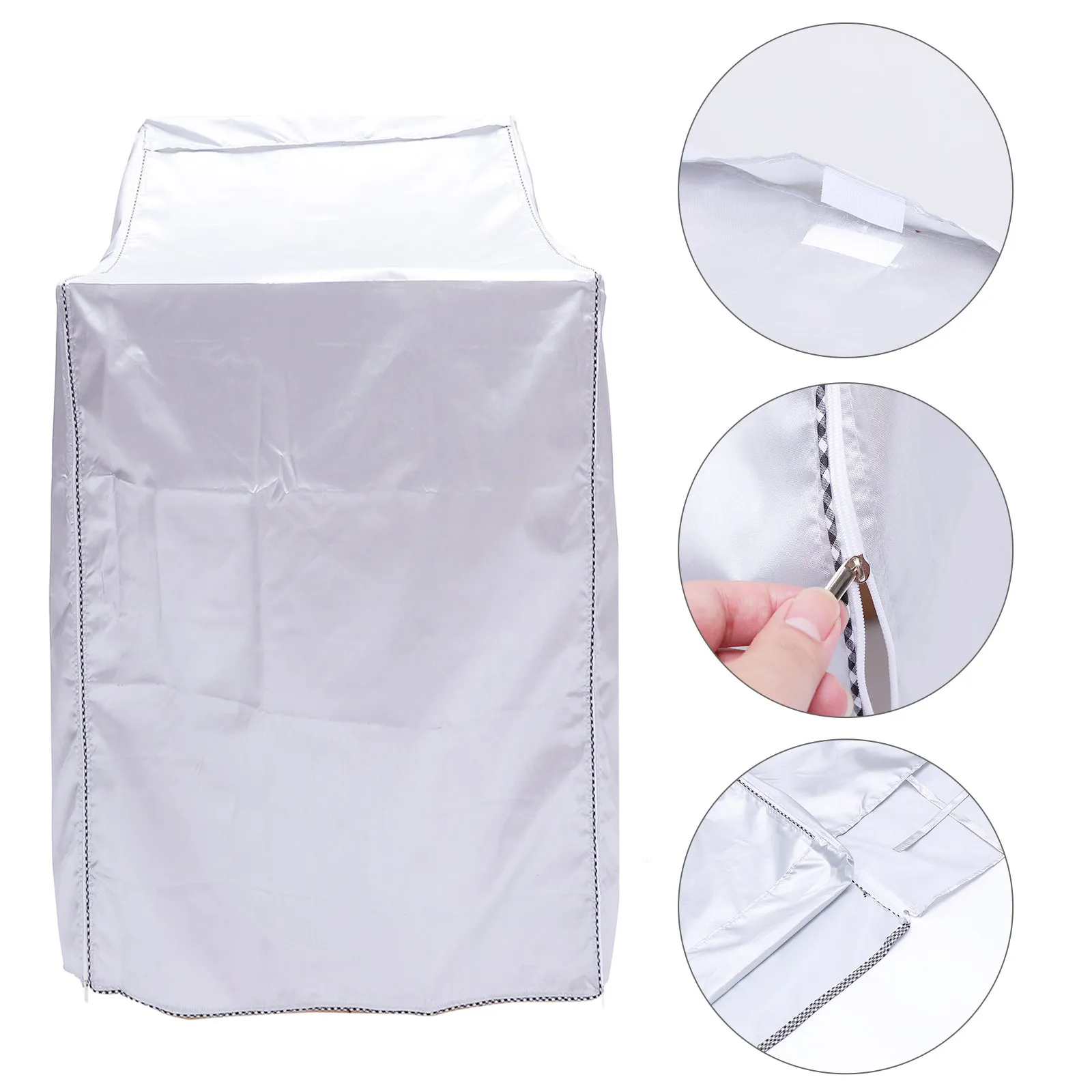 

1 шт. водонепроницаемый чехол для стиральной машины, защита от пыли, чехол для стиральной машины и сушилки, защита от пыли и дождя, аксессуар для прачечной