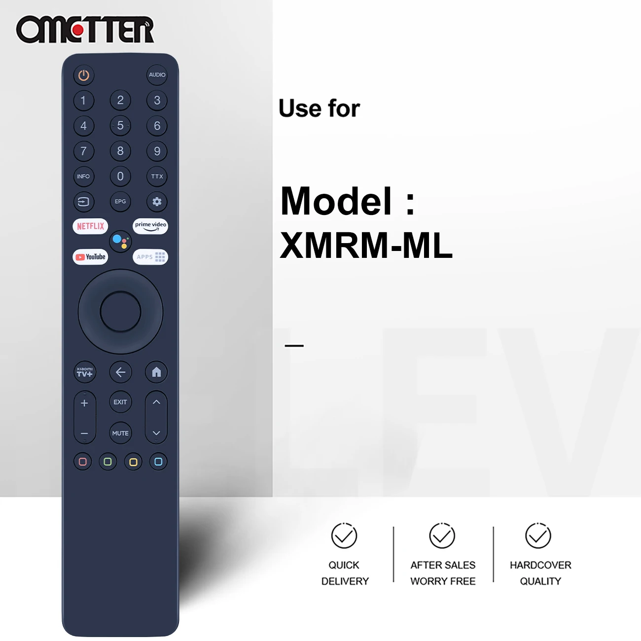 NEW XMRM-ML Voice REMOTE CONTROL for Xiaomi Ultra HD 4K QLED TV Q2 50\