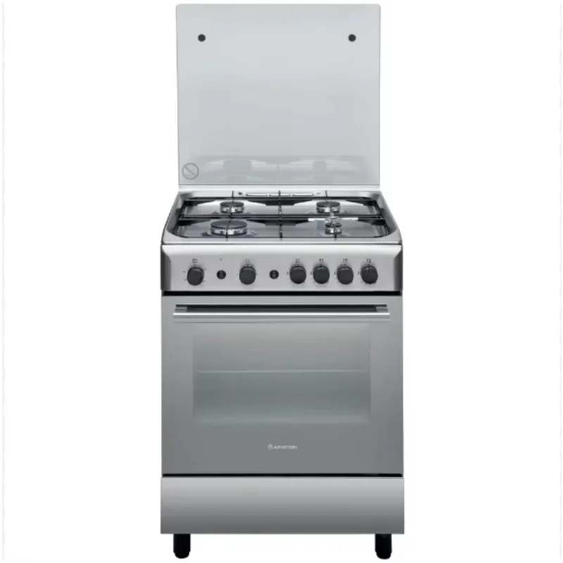 50Cm freestanding stainless steel 4 burner gas cooker with oven