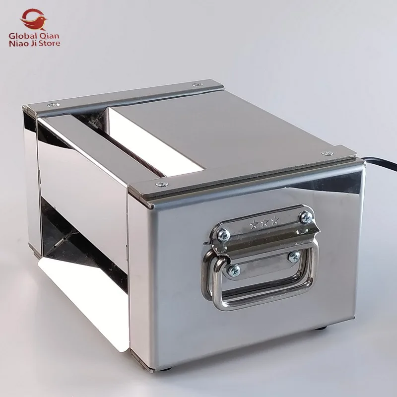 High Quality Small Electric Portable Fine Cut Cigarette and Tobacco Leaf Grinder Semi-Automatic