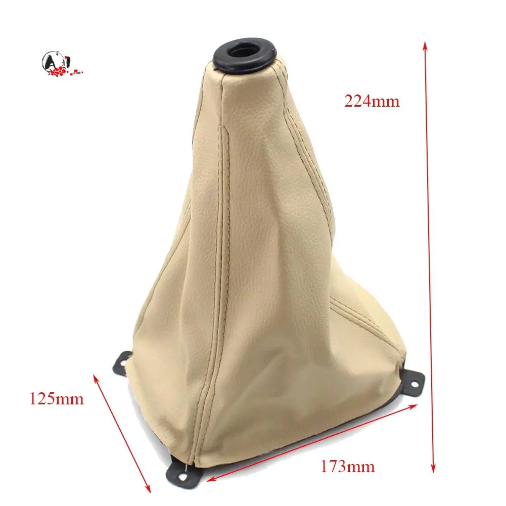 

A10E-Car PU Leather Manual Gear Shift Lever Dust Cover For KIA Sportage