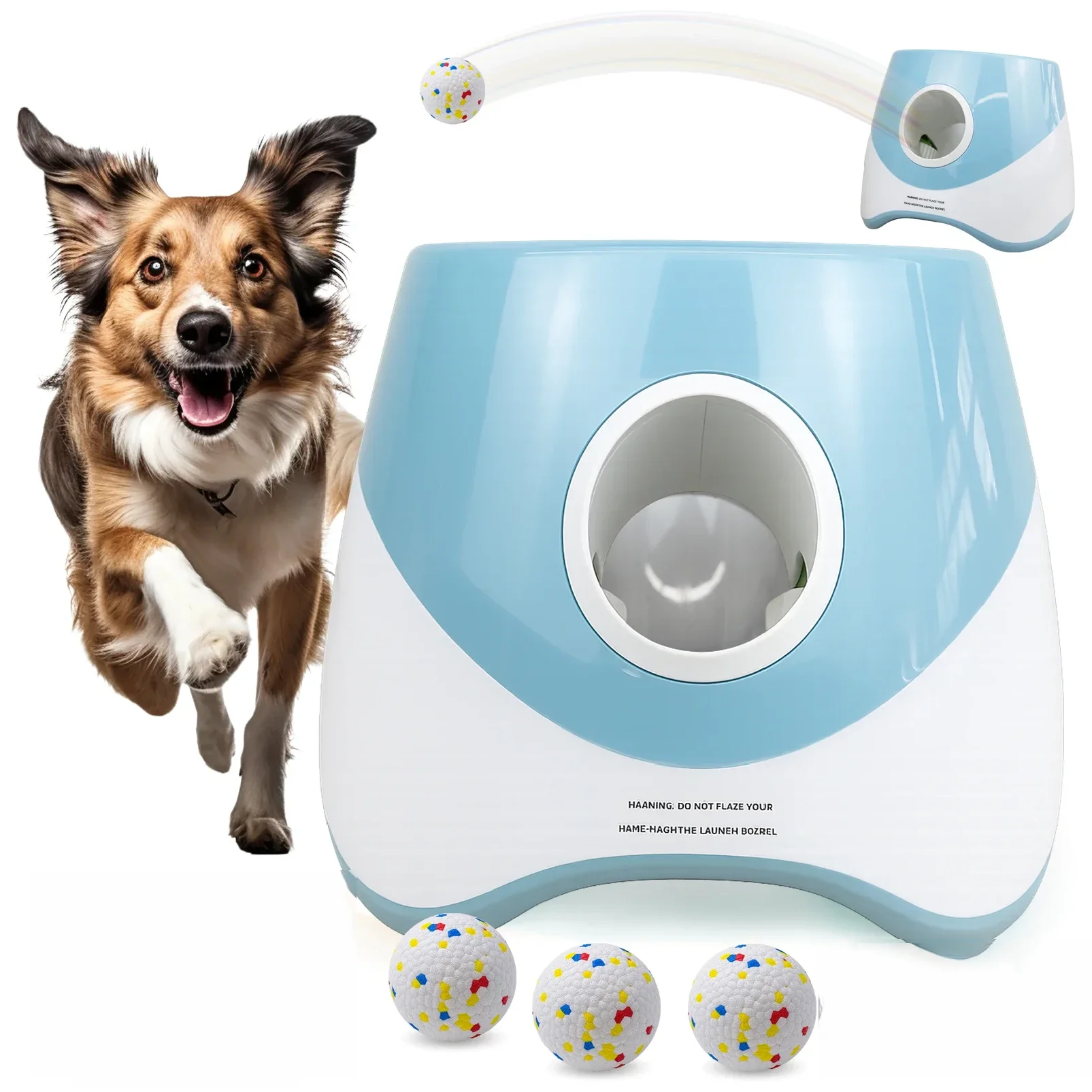 Dog Tennis Ball Launcher Dogs Chase Automatic Toys Automatic Fun Interactive Machine Fun Interactive Catapult Throw Rechargable