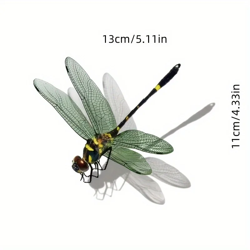 3D Dragonfly Car Stickers Auto Window Rear Bumper Fuel Tank Cover Scratch Vinyl Decals Waterproof DIY Car Trunk Funny Decoration