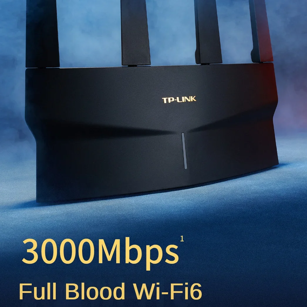 TP-LINK WIFI6 Dual Band AX3000 Router nirkabel 2.5G & 5G jaringan Mesh AP Hotspot poin akses peluas jangkauan Wifi