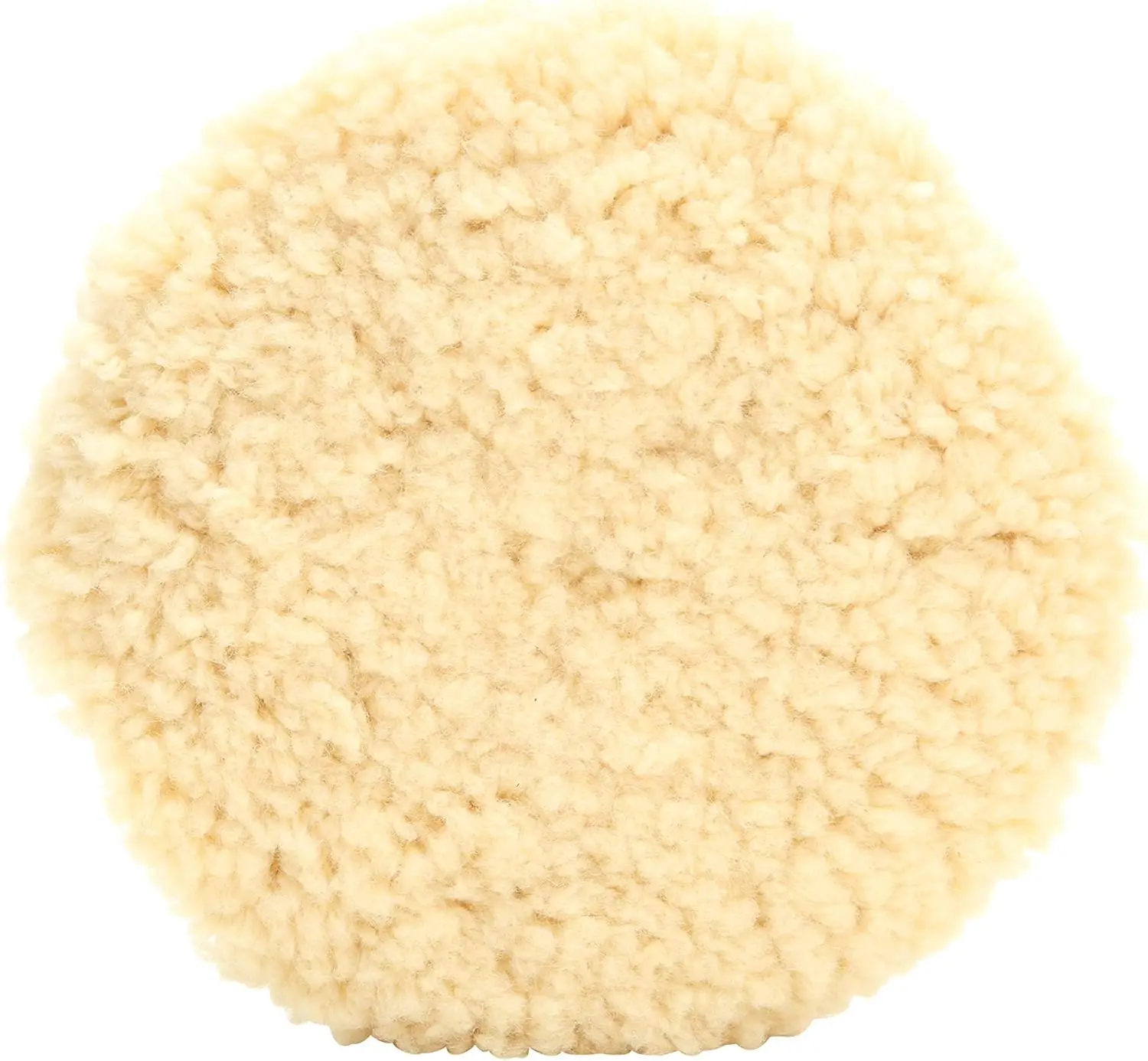 

Double-Sided Wool Compounding Pad, 9 Inch, for Boats, Cars, Trucks & RVs - 1 Pad